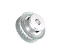 Poulie de distribution 50 dents 2GT/GT2, diamètre de trou 5-15 mm, compatible avec courroie ouverte 6 mm, poulie de distribution pour imprimante 3D, 1/2 pièces,1 pièce,Alésage 6,35 mm - Largeur 6 mm