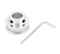 Poulie de distribution de haute précision par, poulie synchrone en alliage d'aluminium à 40 dents pour courroie de distribution de 6 mm de large, légère et durable pour un usage (40 perforations