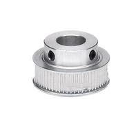 Poulie de distribution en aluminium pour imprimant Poulie De Courroie Synchrone 2GT2M50T, Largeur Gorge 7/11 Mm, For Pièces D'imprimante 3D(BF Width 11mm-Bore 12)