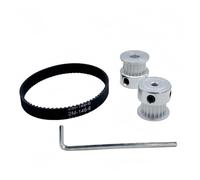 Poulie de distribution GT2 20 dents 2GT 20T - Roue synchrone for imprimantes 3D - Alésages 3/5/6/8 mm - Largeur de courroie 6/10 mm - Poulie de distribution(2GT-158-10mm,20TB5-20TB3.17)