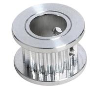 Poulie de distribution GT2 20 dents en aluminium, 2 pièces, alésage 3 mm/5 mm/8 mm, compatible avec courroie 6 largeur for imprimante 3D (2GT dents)(5mm)