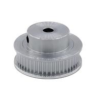 Poulie de distribution GT2 type BF, alésage 48 dents, 5 mm, 6 mm, 8 mm, 10 mm, engrenage en aluminium for courroie 2GT, largeur 6/10 mm, for pièces d'imprimante 3D, 1 pièce(Width 10mm,48teeth-bore6mm)