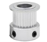 Poulie de distribution HTD 12 dents 3M, alésage 3/3,17/4/5/6/6,35/7 mm, for largeur de courroie 6/10/15 mm, roue synchrone, imprimante 3D, 1/2/3 pièces(4mm,1pc/For Belt 6mm)