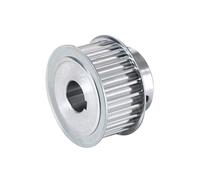 Poulie de distribution HTD 3 M 46 dents, alésage de clavette 5 mm-25 mm for courroie de largeur 10/15 mm, roue synchrone HTD3 M, poulie 45 dents 48 dents(18mm 6x2.8mm,46 T/For belt 15mm)
