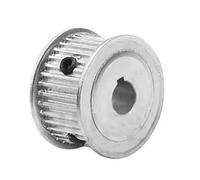 Poulie de distribution HTD 3M 30 dents, alésage 5-15 mm, for courroie de 10/15 mm de large, engrenage de distribution à clavette synchrone 3M, 1 pièce(10mm 3x1.4mm,30 T/For Belt 10mm)
