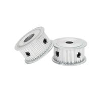 Poulie de distribution HTD 3M 40 dents, alésage 5-28 mm, for courroie de 6/10/15/20 mm, 1 à 3 pièces. Roue synchrone HTD 3M 40 dents.(15mm-keyway 5x2.3mm,3PCS_21MM (FOR BELT 20MM))