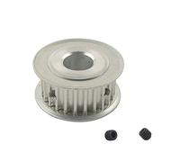 Poulie de distribution HTD 5M 25T, largeur de courroie 16mm, 5mm/6mm/6.35mm/8mm/10mm/12mm/12.7mm/14mm/15mm/16mm/17mm, alésage, pas de 5mm, taille précise, 1 pièce(Bore 12.7mm)