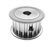 Poulie de distribution HTD 5M 52 dents, roue de synchronisation, alésage de clavette AF, poulie de renvoi en aluminium, largeur de dent 16 mm 21 mm(15mm 5x2.3mm,1pc/21mm)