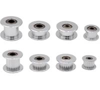 Poulie de distribution, poulie de distribution 16 dents 20 dents avec alésage de 3 mm ou 5 mm avec roulements,