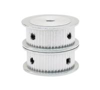 poulie de distribution Poulie de distribution 2GT Type AF 25T 26T, largeur courroie 6 10mm, alésage 4 5 .35 8mm, 1 pièce(Bore 12mm,25T)