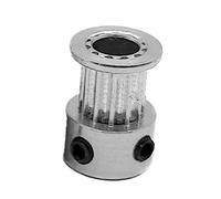 Poulie de distribution synchrone 2GT 12 dents, alésage 4/5 mm, largeur courroie 6/10/15, faible jeu, for imprimante 3D, 1/3/5/10 pièces(5mm,3pcs/Fit Belt Width 6mm)