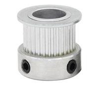 Poulie de distribution synchrone 2GT 20T, 21T, 22T, 23T, 24 dents, alésage 3/4/5/6/6,35/8/10 mm, largeur de courroie 6/10 mm, 2GT G2M(6.35mm,2GT-21 T/For Belt 6mm)