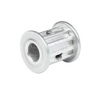 Poulie de distribution T5-12T, alésage: 5/6/6,35/7/8/10mm, jantes en alliage, pas de dents: 5mm, compatible avec courroie de distribution T5 de largeur: 10/15mm.(8 mm,16 mm)