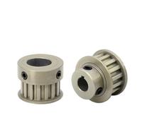 Poulie de distribution XL 15 dents, alésage de roue en aluminium dur 15T 4 5 6 6,35 7-16 mm for courroie de 10 mm de largeur BF K Type 1 pièce(5mm,15T - K TYPE_11MM (FOR BELT 10MM))