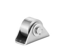 Poulie de guidage en acier inoxydable 304 avec roulement - Rouleau fixe for portes et fenêtres coulissantes(304-40mm)