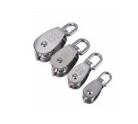 Poulie de levage pivotante à roue unique (M32) en acier inoxydable M15/M20 M25 M32 M50