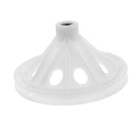 Poulie de Machine à Laver Blanc en Plastique à Trou et Arbre | Pièce de Rechange pour Modèles Variés, Soutien aux Lave-linge Semi-automatiques, Montage Réduit