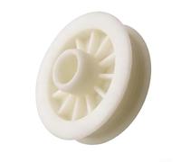 Poulie de moteur de rechange W10677723 pour systèmes d'entraînement de lave-glace - Roue de courroie en plastique robuste, transfert de puissance efficace et réduction des vibrations (1 pièce)