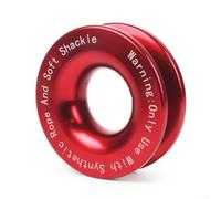 Poulie de Mouflage Alliage Aluminium 9.8cm Double Force(Red)