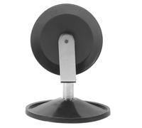 Poulie de Physique à Ventouse, Roue Unique, Plastique Noir | Montage Stable sur Table, Outil Pédagogique pour Laboratoire Scolaire, Essais Mécaniques et Rails