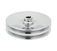 Poulie de pompe de direction assistée avec rbre 5/8 pouces, Double rainure 26028613, Compatible avec moteur SBC BBC 350 454