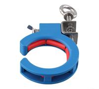 Poulie de pont en acier inoxydable et nylon pour câblage de plafond, facile à utiliser avec un fonctionnement fluide pour des projets de gain de temps (bleu)