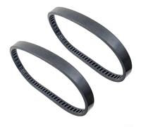 Poulie de rechange 45-69-0010 pour scie à ruban, compatible avec Dew-ALT DW328/DW329 et pour Porter-Cable A02807/6238N, 1,27 cm de large, caoutchouc noir pour