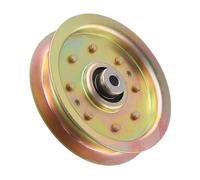 Poulie de rechange à rainure unique pour tondeuse à gazon compatible avec 956-04129 756-04129B 756-04129C 753-08171 - Construction en zinc, couleur bronze, installation facile pour une transmission de