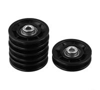 Poulie de rechange en nylon pour équipement de musculation, y compris les gymnases à domicile, le garage, le fitness et le bricolage (70 mm)