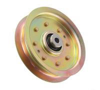 Poulie de renvoi à rainure for Tondeuse Gazon, pièce Rechange 956-04129, 756-04129B, 756-04129C, 753-08171, Bronze zingué for Guide Courroie Plateau