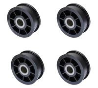 Poulie de renvoi de sèche-linge Y54414 (WPY54414), 4 pièces, Compatible avec Maytag, Compatible avec Amana