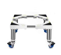 Poulie de rouleau de machine à laver portable， Washing Machine Stand Base Heavy Duty Washing Machine Base with Wheels Multifunctional Refrigerator Mobile Base Fridges Freezers Trolley Stand Universal