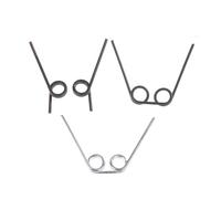 Poulie de Scooter for enfants, accessoires de bombe à direction Multiple, accessoires de Scooter à ressort de retour de Torsion, 1/2 pièces(Black 2pcs)