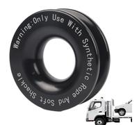 Poulie de secours en aluminium anti-rouille pour véhicule tout-terrain 4 x 4 pour remorque, SUV, camion, remorque, sauvetage et travaux de montagne