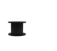 Poulie de synchronisation GT2, 16 dents, 20 dents, avec alésage de 3mm ou 5mm, avec roulements for pièces d'imprimante 3D, courroie de synchronisation 6mm 10mm(20T W6 B5 without T,Black color)