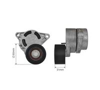 NTY Galet Tendeur Courroie Trapézoïdale à Nervures RNK-NS-035 60 mm x 31 mm
