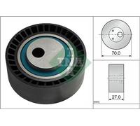 Poulie de tension 10 INA 531 0148, courroie nervurée en V pour...