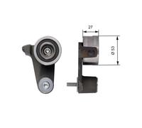 Poulie de tension, courroie crantée GATES T41165 pour 850 (854) 2 1991-1996