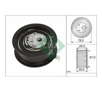 Galet tendeur de courroie de distribution 531 0251 30 INA pour VW SEAT AUDI FORD