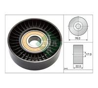 Poulie De Tension Courroie Trapézoïdale À Nervures Schaeffler Ina 531 0677 30