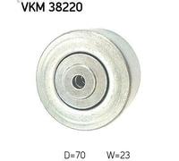 Poulie de tension, courroie trapézoïdale à nervures SKF pour 3 (E46) 2 2001-