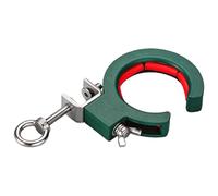 Poulie De Tirage De Fil - Métal 18x15x2cm | Outil D'enfilage De Fil De Câble Bleu Amélioré, Poulie À Double Usage Suspendue À Épais | Aide À La Pose De Câbles En Acier Inoxydable Pour Les Travaux