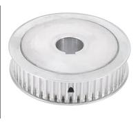 Poulie de transmission 38 dents, 1 pièce, pas 8 mm, roues plates en alliage des deux côtés, largeur courroie 15/20/25, alésage 19-40, m(30x8x3.3 mm,1pc/Belt width 25 mm)