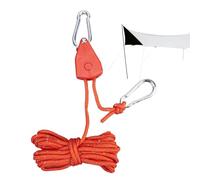 Poulie de verrouillage - Corde d'arrimage, cliquet de verrouillage réglable robuste pour lumières de garage, cargaison, divers arrimages, tentes de culture, camions