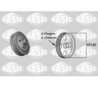 Poulie de vilebrequin 2156055 SASIC pour FORD TRANSIT CONNECT FOCUS II C-MAX