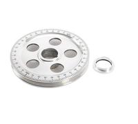 Poulie de vilebrequin Alu ajourée graduée avec joint Spi pour moteur VW Type 1