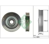 1x Poulie, vilebrequin Schaeffler INA 544 0173 10 adaptée pour CITROËN
