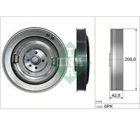INA 544 0514 10 Poulie damper (vilebrequin)