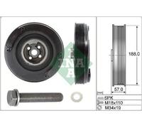 Poulie de vilebrequin INA 544 0002 20 pour VOLVO 850 (854) 2.5 1995-1996