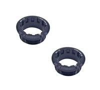 Poulie Dentée Bague De Blocage De Cassette De Vélo, Couvercle De Volant D'inertie En Aluminium CNC Pour Accessoires De Roue Libre De Vélo MicroSpline 12 Vitesses Outil calage volant d’inertie(Black)